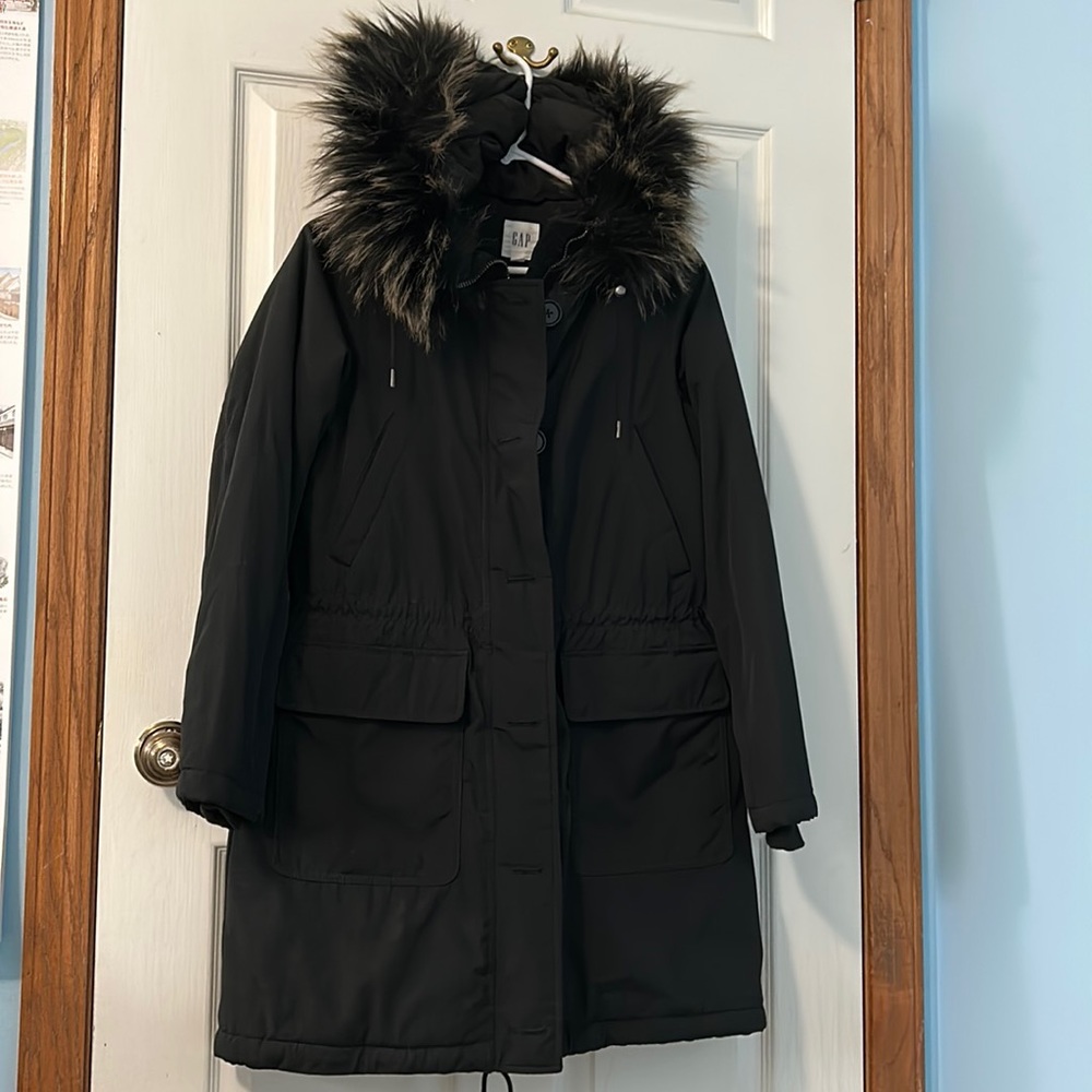 GAP Cold Control Parka Coat Jacket